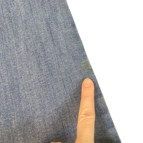 Lane Bryant Mid Rise Bootcut Denim Jeans Size 28 Light Wash - Picture 6 of 9